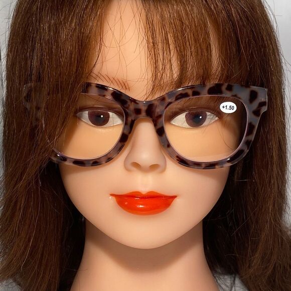 1495 Mona Reading Glasses 1.50 Reading Glasses Tortoise Frames NWT - Picture 1 of 9